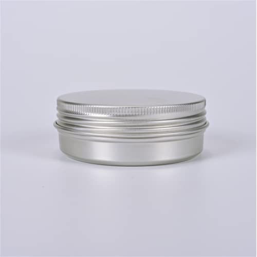 Wuiil 6 Pack Aluminum Tin Jars with Screw Cap Lid 1 Oz 30ml