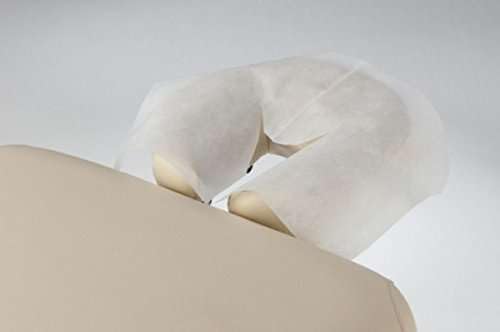 Zen Premium Disposable Face Cradle Covers - Ultra Soft Fleece Non-Sticking Medical Grade