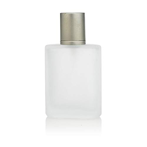 Enslz Frosted Glass Spray Bottle 100ml Refillable