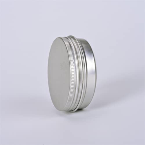 Wuiil 6 Pack Aluminum Tin Jars with Screw Cap Lid 1 Oz 30ml