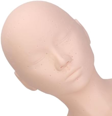 Soft PVC Mannequin Head for Makeup and Massage
