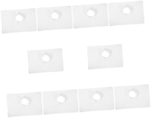 PRETYZOOM 10pcs Breathable Massage Table Pad for Beauty Salons