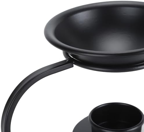 Walfront V-Shaped Iron Candle Warmer for Living Room and Bedroom