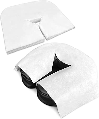 Zen Premium Disposable Face Cradle Covers - Ultra Soft Fleece Non-Sticking Medical Grade