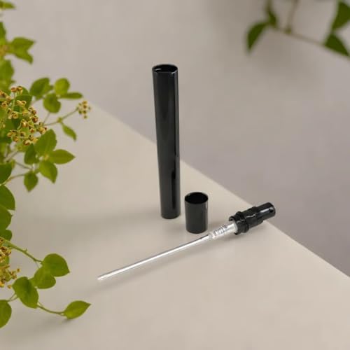10pcs Mini Spray Bottles 5ml Black Refillable Portable