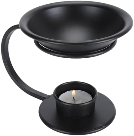 Walfront V-Shaped Iron Candle Warmer for Living Room and Bedroom
