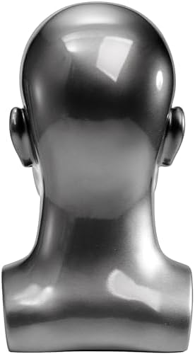 Peohud Male Mannequin Head for Wig Display