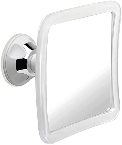 Mirrorvana Fogless Shower Mirror with Upgraded Suction and 360 Swivel