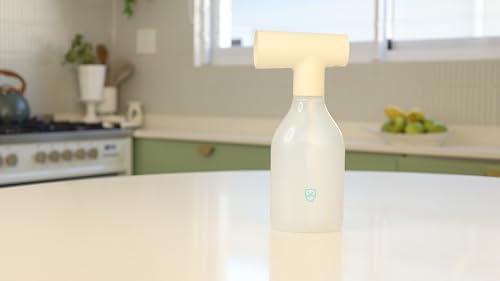 NEBU Automatic Mist Sprayer with LED Indicator 500ml Capacity No Squeezing White