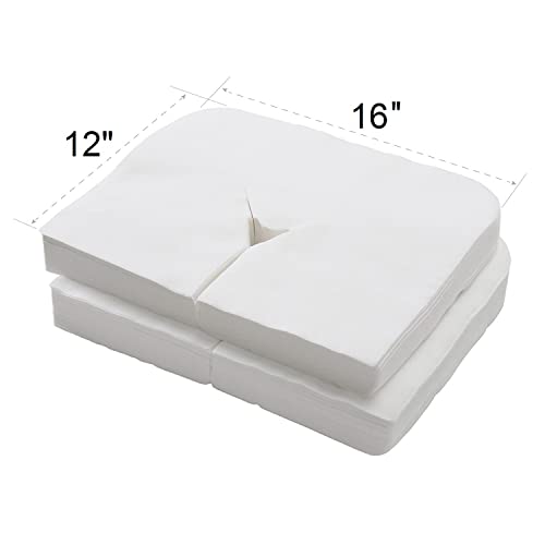 150 Count Disposable Headrest Sheets for Massage Tables and Exam Tables