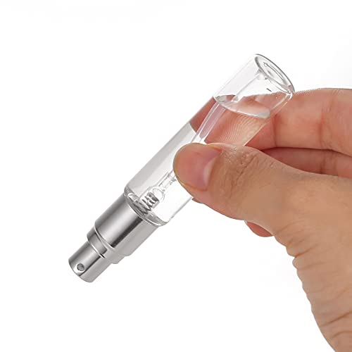20 Pack 10ML Refillable Spray Bottle Set With Gold Caps