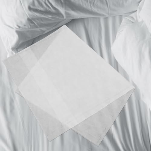 ABOOFAN 20pcs Non Woven Pillow Protectors for Travel and Hotel Use