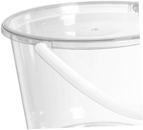 Large Capacity Foot Wash Bucket Set with Plastic Handle