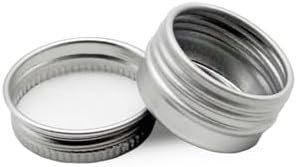 30 Pack 5ml Round Lip Balm Tins with Screw Lid