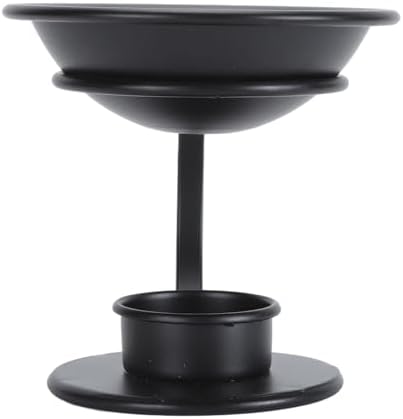 Walfront V-Shaped Iron Candle Warmer for Living Room and Bedroom