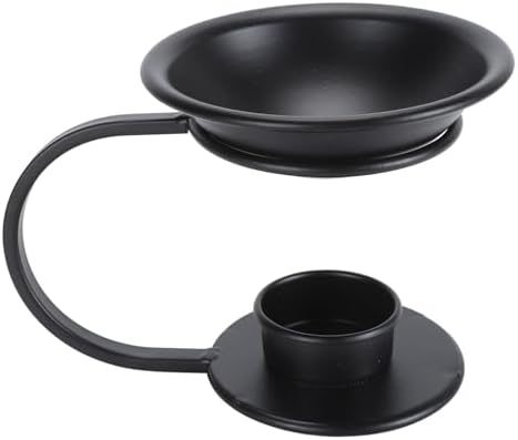 Walfront V-Shaped Iron Candle Warmer for Living Room and Bedroom