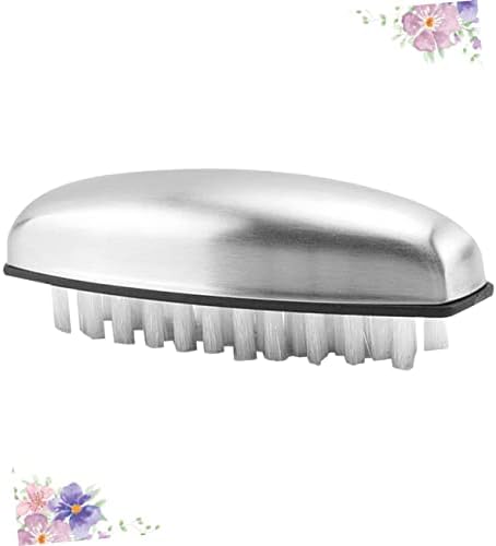 Multipurpose Stainless Steel Washer Brush for Odor Removal and Fingernail Cleaning