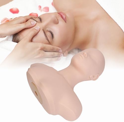 Soft PVC Mannequin Head for Makeup and Massage