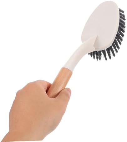 Didiseaon Heavy Duty Tile Grout Scrub Brush with Long Handle