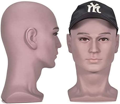 ZMS Professional Male Mannequin Head Stand