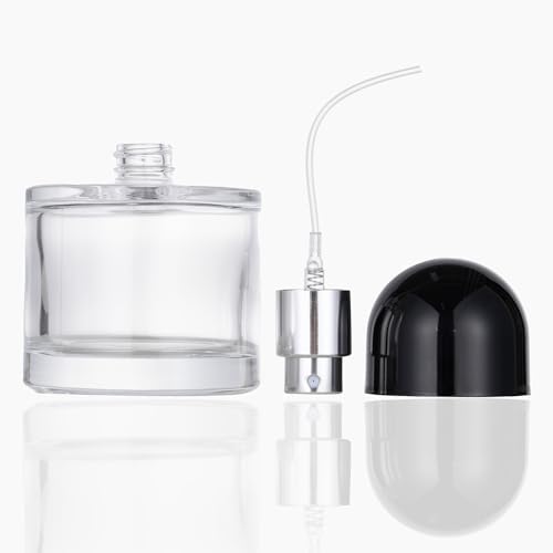 Enslz 50ML Cosmetic Spray Bottle Black