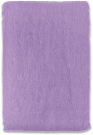 Body Linen Flannel Massage Table Sheet Dahlia Purple 61x100 Inches