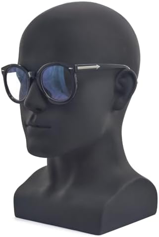Professional PVC Male Mannequin Head for Display and Training