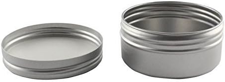 CTKcom 12-Ounce Aluminum Steel Tin Containers Pack of 10