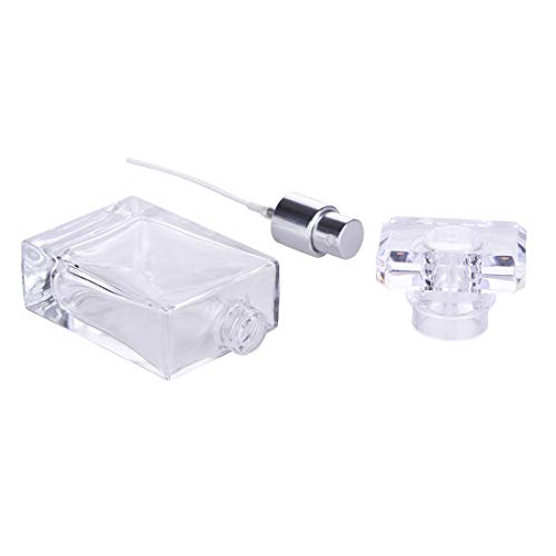 6 Pack 30ml Transparent Refillable Perfume Bottles