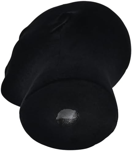 2 Pack Black Mannequin Head Stand for Wigs Hats Masks