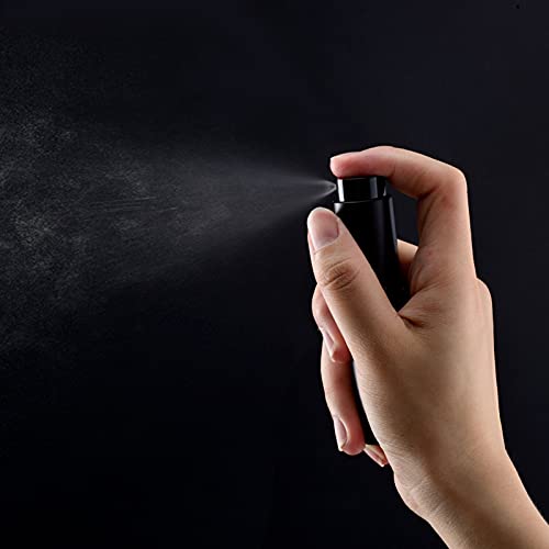 2PCS 8ml Mini Perfume Atomizer Bottles Matte Black