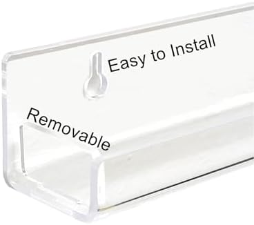 ROYALITA 4-Pack Acrylic Shelves for Nail Polish Organizer