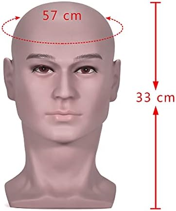 ZMS Professional Male Mannequin Head Stand