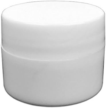 PANA Beauticom 72 Piece 7G White Plastic Jar with Foam Lid
