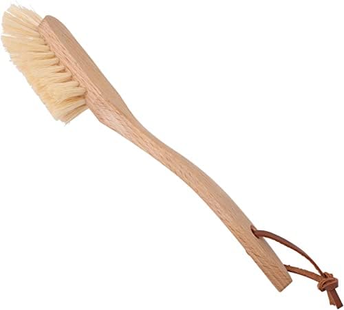 Redecker Tampico Fiber Dish Brush with Oiled Beechwood Handle