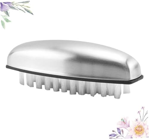 Multipurpose Stainless Steel Washer Brush for Odor Removal and Fingernail Cleaning