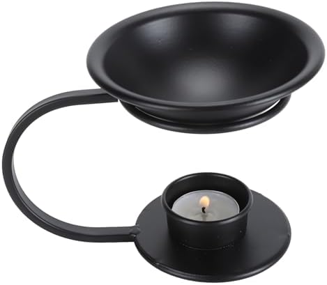 Walfront V-Shaped Iron Candle Warmer for Living Room and Bedroom