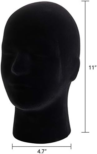Hedume 2 Pack Foam Mannequin Head Stand