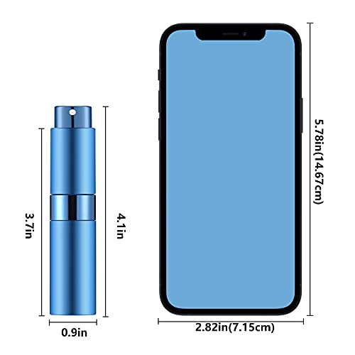 Lil Ray 8ml Mini Perfume Atomizer 4pcs