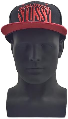 PVC Mannequin Head Black Male Display Dummy Stand 1
