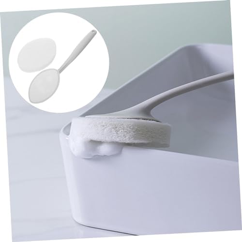 1pc Long Handle Bath Cleaning Brush with Ergonomic Sponge