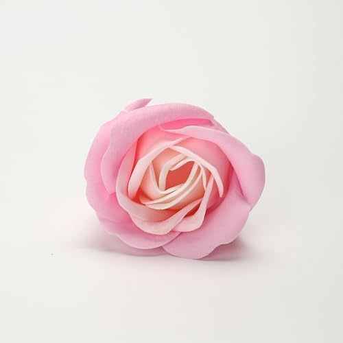 81PCS Scented Soap Roses Pink Floral Bath Petals Bouquet