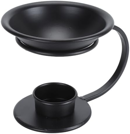 Walfront V-Shaped Iron Candle Warmer for Living Room and Bedroom