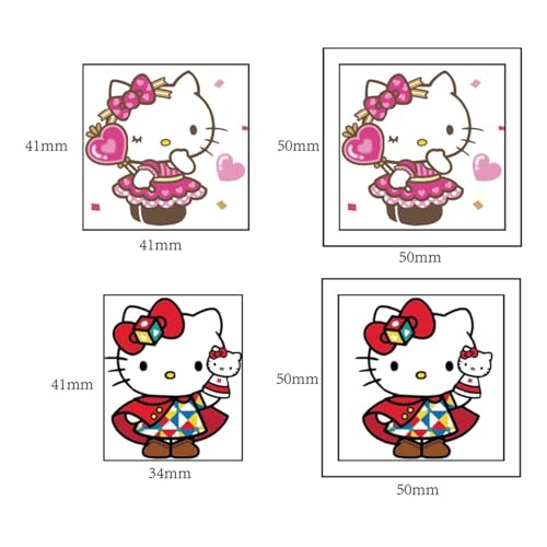 40pcs Temporary Cat Tattoos for Kids Birthday Party Supplies