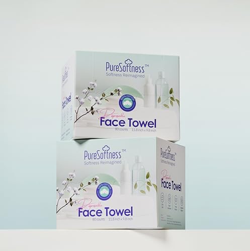 Luxuriously Soft Disposable Face Towel 12 x 10
