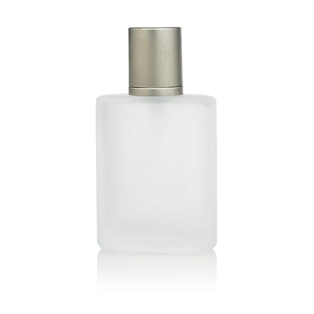 Enslz Frosted Glass Spray Bottle 100ml Refillable