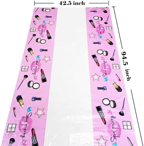 XXDecor 3 Pack Spa Party Tablecloths for Girls