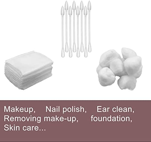 SHINEMOON Travel Cotton Swabs Set 3 Pack