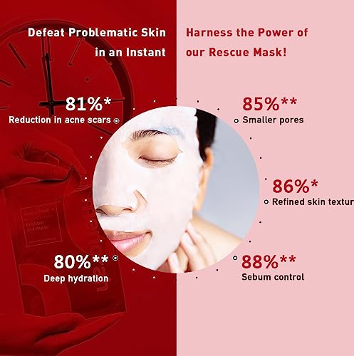 Menorah Anti Blemish Treatment Sheet Masks 4 Pack