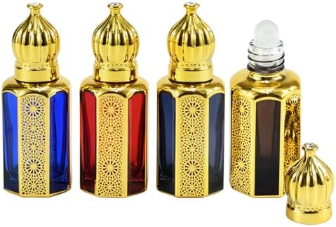 4 Pack Roller Bottles For Essential Oils And More